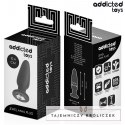 Addicted Toys Korek Anatomiczny z Ozdobą M 10,4 cm silikonowy ADDICTED