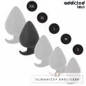 Addicted Toys Korek Silikonowy XL 9,5 cm - Anatomiczny Model Bezpieczny ADDICTED
