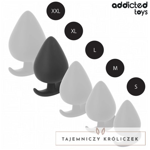 Addicted Toys Korek Silikonowy XL 9,5 cm - Anatomiczny Model Bezpieczny ADDICTED