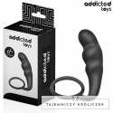 Addicted Toys Model 4 silikonowy korek anatomiczny z pierścieniem 204 mm ADDICTED