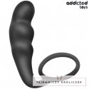 Addicted Toys Model 4 silikonowy korek anatomiczny z pierścieniem 204 mm ADDICTED