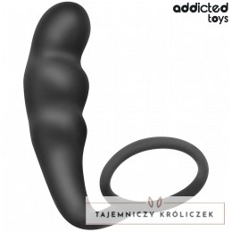 Addicted Toys Model 4 silikonowy korek anatomiczny z pierścieniem 204 mm ADDICTED