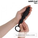 Addicted Toys Model 5 - Korek z pierścieniem, silikon medyczny, 235 mm ADDICTED