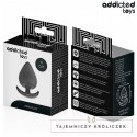 Addicted Toys Zatyczka anatomiczna silikonowa L 8 cm ergonomiczna podstawa ADDICTED