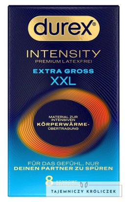 Durex Intensity Extra Large 61mm 8 szt. prezerwatywy bez lateksu Durex