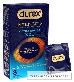 Durex Intensity Extra Large 61mm 8 szt. prezerwatywy bez lateksu Durex