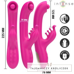 Intense Christina zaawansowany model krolik, 3 silniki, rożowy 22,5 cm INTENSE