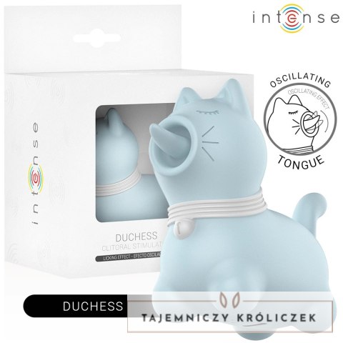 Intense Puppy Blue - Precyzyjny stymulator punktowy USB silikonowy INTENSE