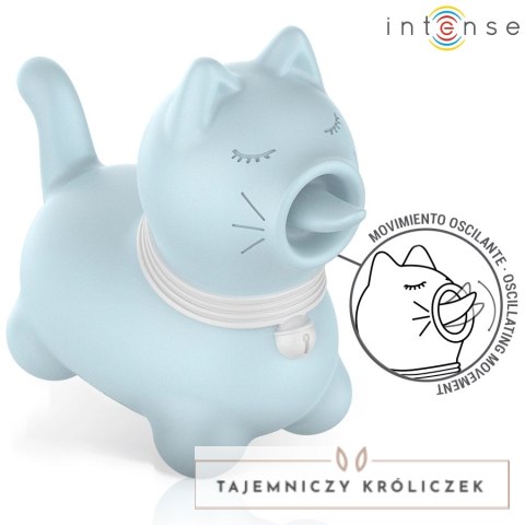 Intense Puppy Blue - Precyzyjny stymulator punktowy USB silikonowy INTENSE