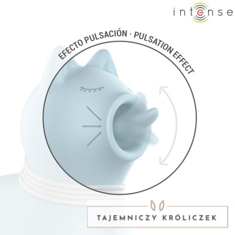 Intense Puppy Blue - Precyzyjny stymulator punktowy USB silikonowy INTENSE