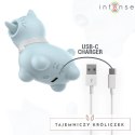 Intense Puppy Blue - Precyzyjny stymulator punktowy USB silikonowy INTENSE