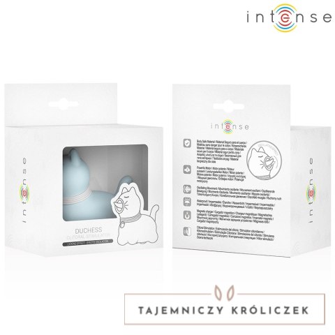 Intense Puppy Blue - Precyzyjny stymulator punktowy USB silikonowy INTENSE