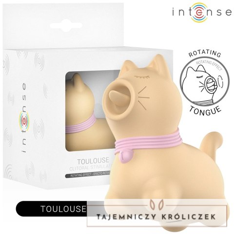 Intense Puppy Model obrotowy masażer punktowy żołty USB INTENSE