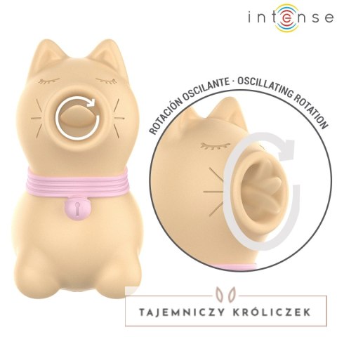 Intense Puppy Model obrotowy masażer punktowy żołty USB INTENSE