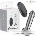 Intense S-size aluminiowy korek wibrujący 10 trybow pilot wodoodporny INTENSE