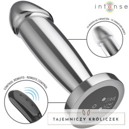 Intense S-size aluminiowy korek wibrujący 10 trybow pilot wodoodporny INTENSE