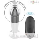 Intense S-size aluminiowy korek wibrujący 10 trybow pilot wodoodporny INTENSE