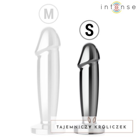 Intense S-size aluminiowy korek wibrujący 10 trybow pilot wodoodporny INTENSE
