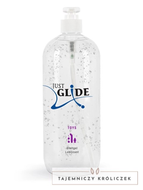Just Glide Toylube Żel nawilżający 1000 ml wodny, gęsty, do akcesoriow Just Glide