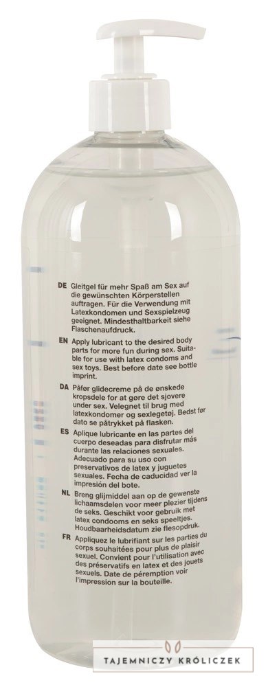 Just Glide Toylube Żel nawilżający 1000 ml wodny, gęsty, do akcesoriow Just Glide