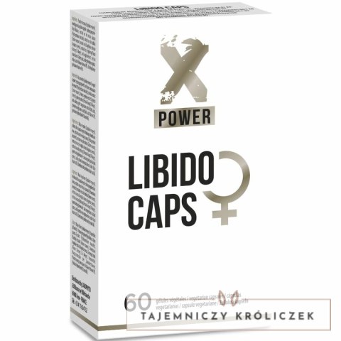 Labophyto XPOWER Libido Caps 60 kapsułek - wsparcie witalności kobiet XPOWER