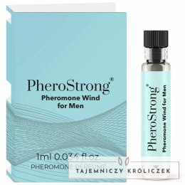 PheroStrong Wind for Men - Perfumy z feromonami, świeży zapach, 1 ml PHEROSTRONG
