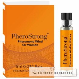 PheroStrong Wind for Women - perfumy z feromonami, 1 ml, świeży zapach PHEROSTRONG