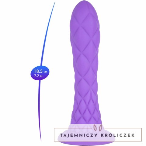 SilexD Dreamy Fantasy 18,5 cm termoaktywny silikon fioletowy SILEXD