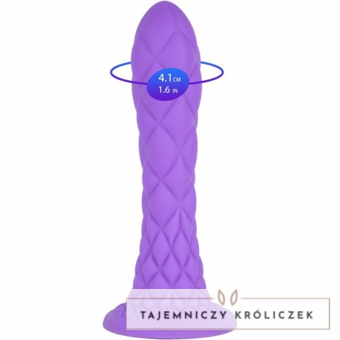 SilexD Dreamy Fantasy 18,5 cm termoaktywny silikon fioletowy SILEXD