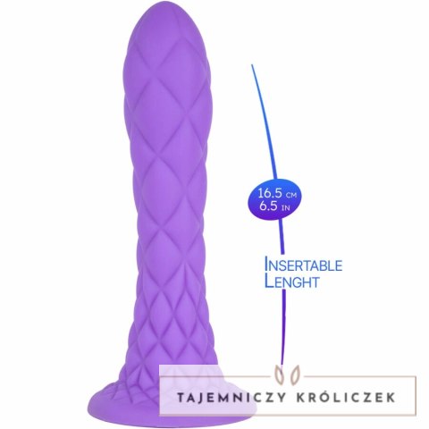 SilexD Dreamy Fantasy 18,5 cm termoaktywny silikon fioletowy SILEXD
