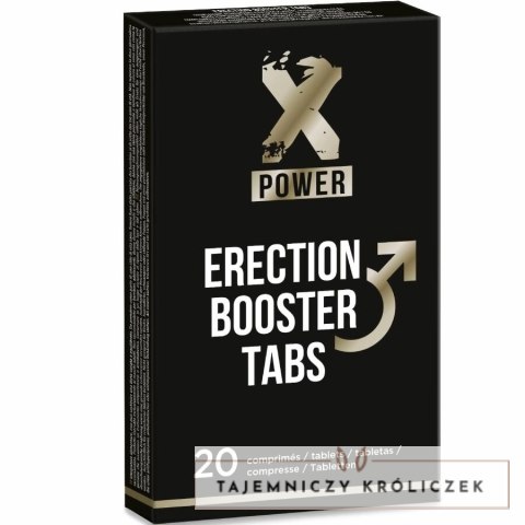 Xpower Tabs - Suplement Diety dla Mężczyzn, 20 Porcji, Naturalne Składniki XPOWER