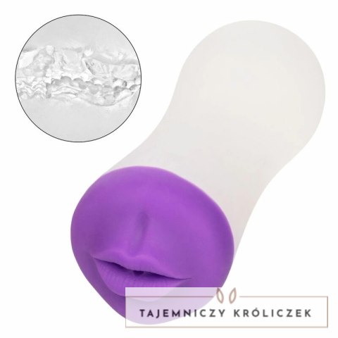 CalExotics Deep Throat Grip dwukolorowa maszyna intymna TPE 17,75 cm CALEXOTICS