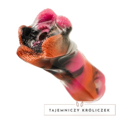 EPIC CYBERSILICOCK Telemus Cyklop - silikonowa maszyna intymna, anatomiczne usta, 20 cm EPIC