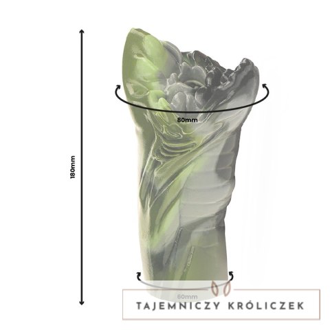 EPIC Cybersilicock Steropes - model ustny, silikonowy, 18 cm, kolorowy EPIC