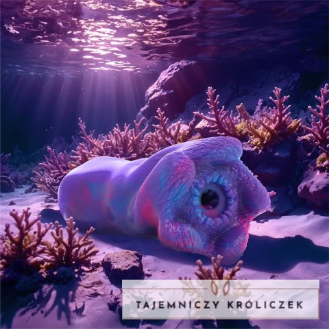 EPIC THETIS Cyclops - Silikonowa Maszyna Intymna, 200 mm, Kolorowy Design EPIC