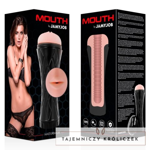 Jamyjob Model Oralny TPE - System Regulacji Ciśnienia, 17 cm JAMYJOB