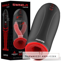 Jamyjob SWING-R Czarna Maszyna Intymna z Efektem Ogrzewania i Wibracją JAMYJOB