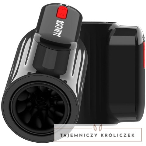 Jamyjob Vortex Turbo 360° Czarna Maszyna Intymna z Rotacją i Ruchem JAMYJOB