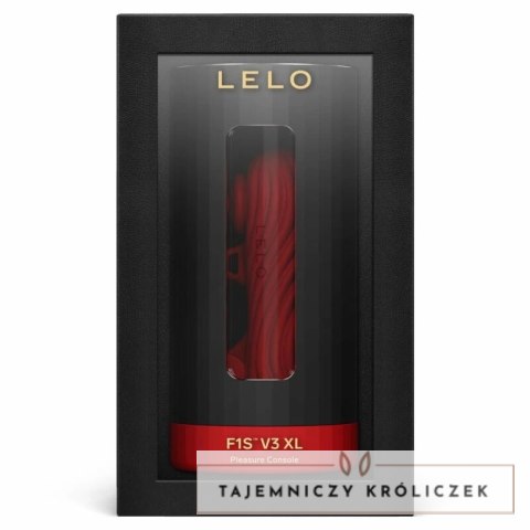 LELO F1S V3 XL Czerwona konsola intymna z 8 trybami i aplikacją LELO
