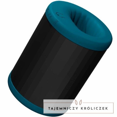 LELO F2S™ TEAL - Męska maszyna intymna, silikonowa, niebieska, aplikacja Bluetooth LELO