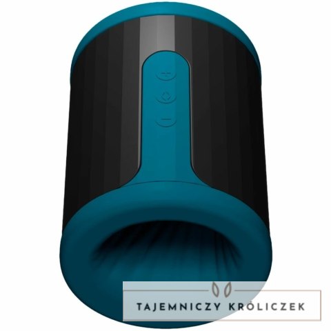 LELO F2S™ TEAL - Męska maszyna intymna, silikonowa, niebieska, aplikacja Bluetooth LELO