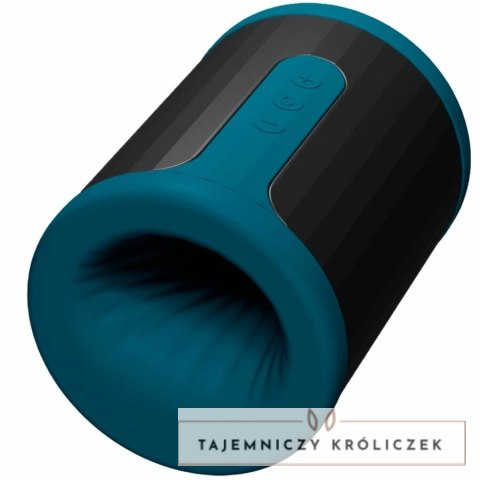 LELO F2S™ TEAL - Męska maszyna intymna, silikonowa, niebieska, aplikacja Bluetooth LELO