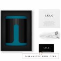 LELO F2S™ TEAL - Męska maszyna intymna, silikonowa, niebieska, aplikacja Bluetooth LELO