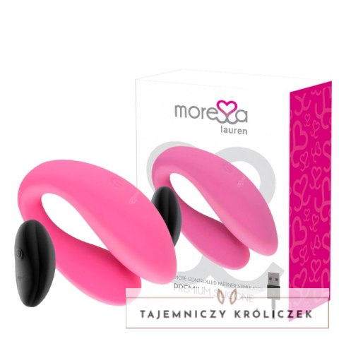 MORESA Lauren - Stymulator dla par zdalnie sterowany, silikonowy, IPX7 MORESSA