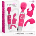 Moressa Odilon Premium - Masażer silikonowy USB, 7 trybow, 25 cm MORESSA