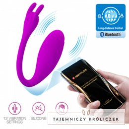 Pretty Love Catalina Massager Lilac - masażer sterowany aplikacją, fioletowy PRETTY LOVE