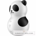 Satisfyer Pocket Panda - kompaktowy stymulator pulsacyjny, czarno-biały SATISFYER