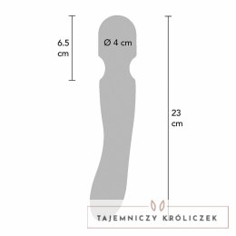 ToyJoy Zenith Light Wand masażer relaksacyjny fioletowy 23 cm USB TOYJOY