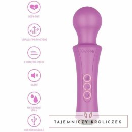 Xocoon Personal Wand Fuksja - wielofunkcyjna ładowalna rożdżka masująca XOCOON