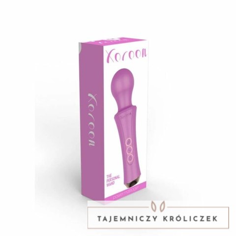 Xocoon Personal Wand Fuksja - wielofunkcyjna ładowalna rożdżka masująca XOCOON